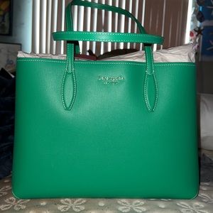 Kate Spade Yucca all day large tote w tags, dust bag detachable wristlet